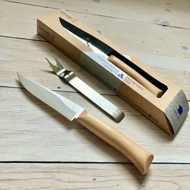 Opinel Cheese Knife & Fork